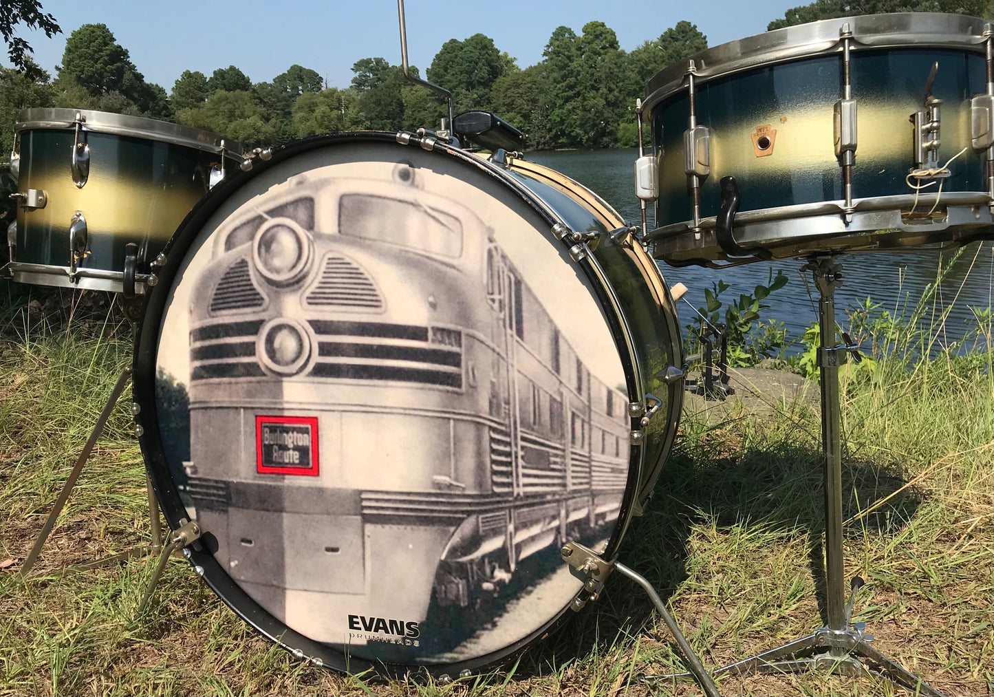 1939 WFL Zephyr 3-piece w/Hardware