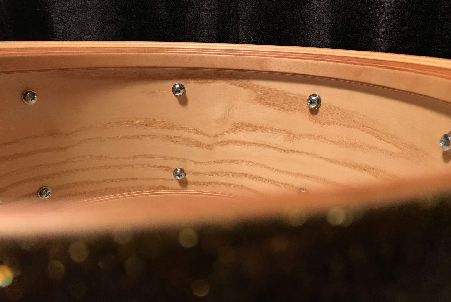 snare drum bearing edge