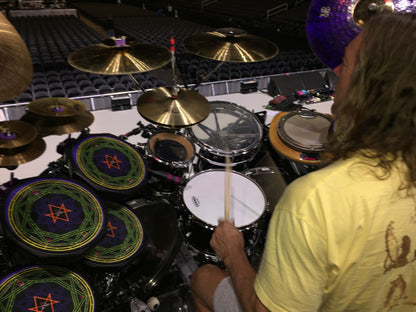 Danny Carey Brownie Drums soundcheck snare