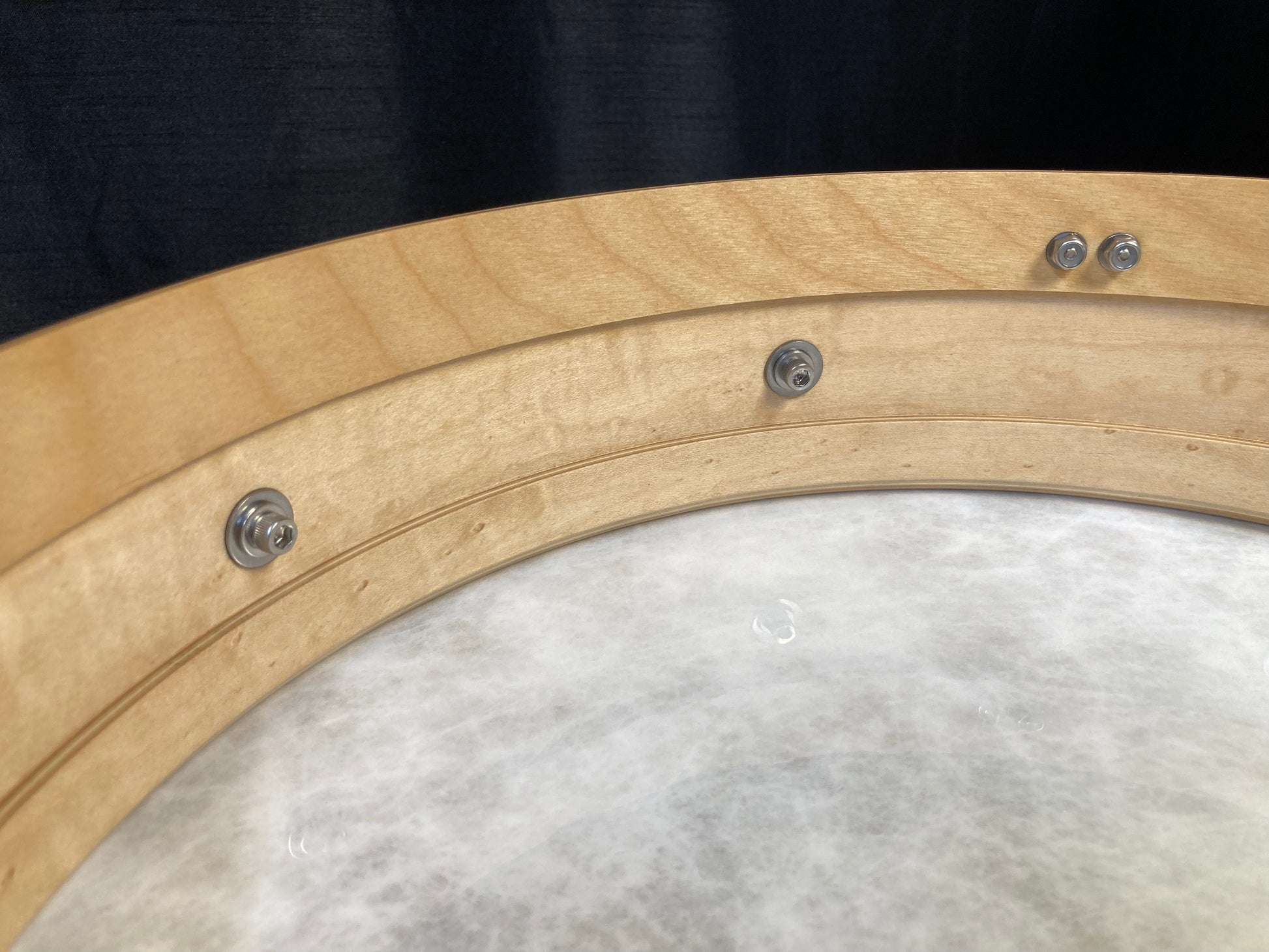 interior view of nesting drums