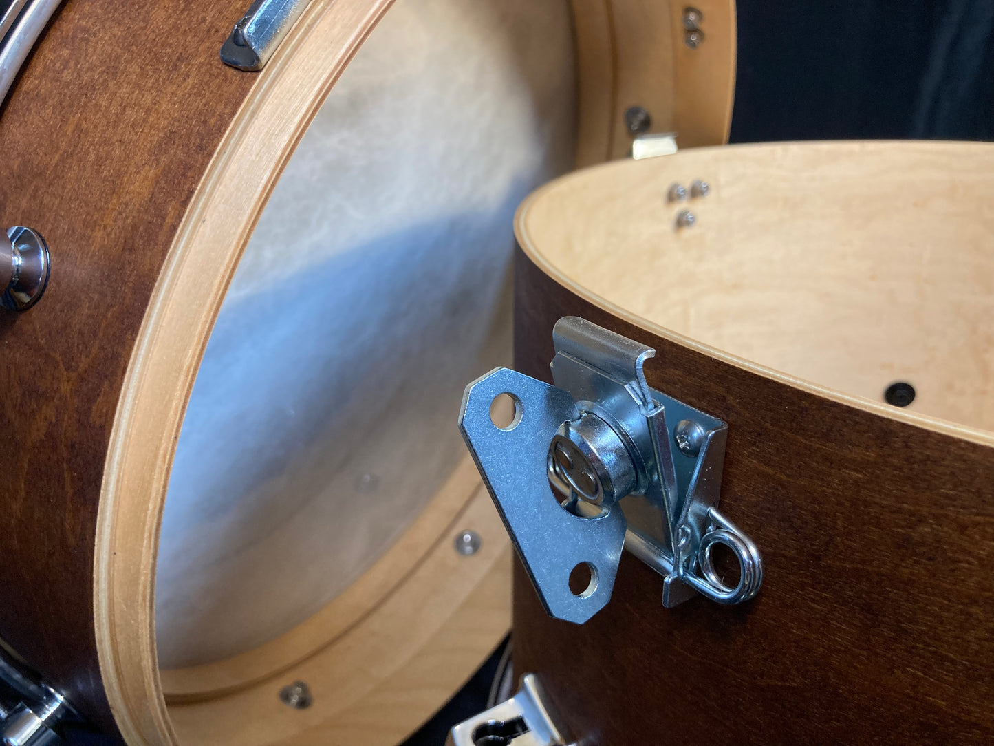 compact and portable nesting drum set