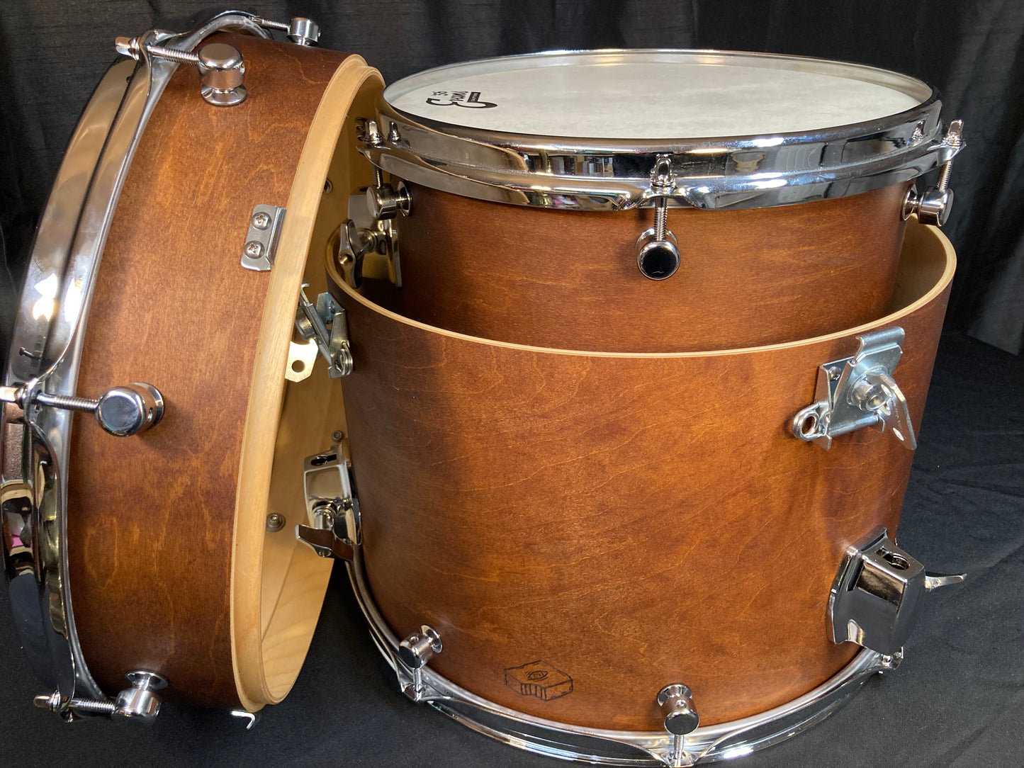 compact and portable nesting drum set