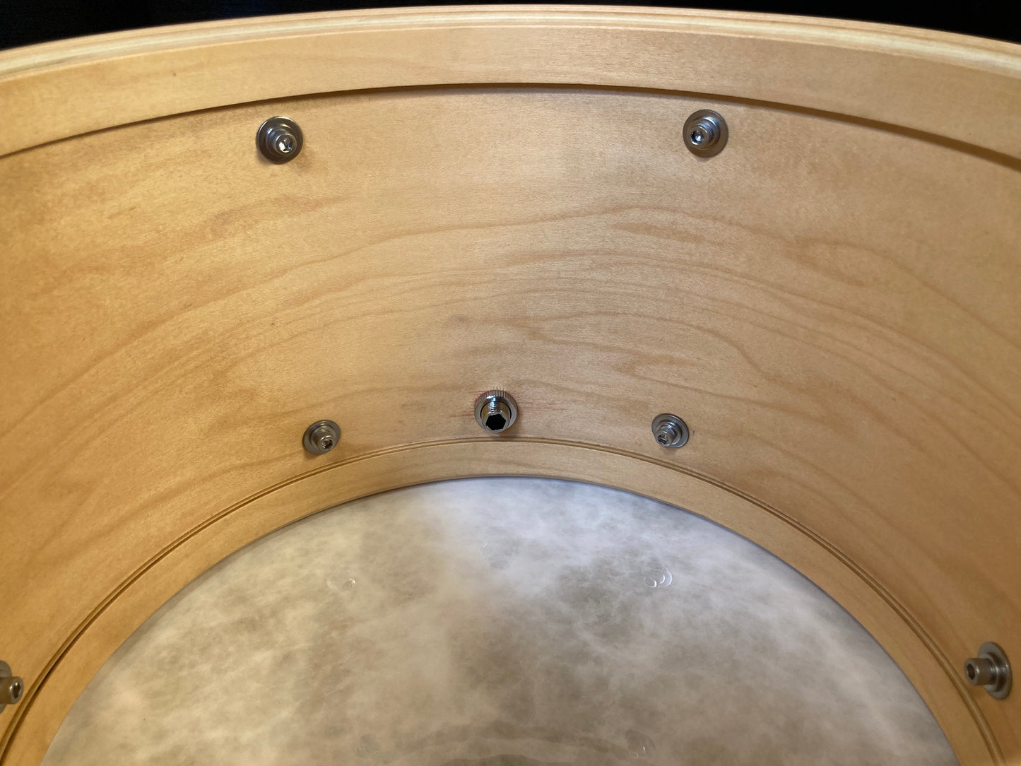 interior view of nesting drum shell