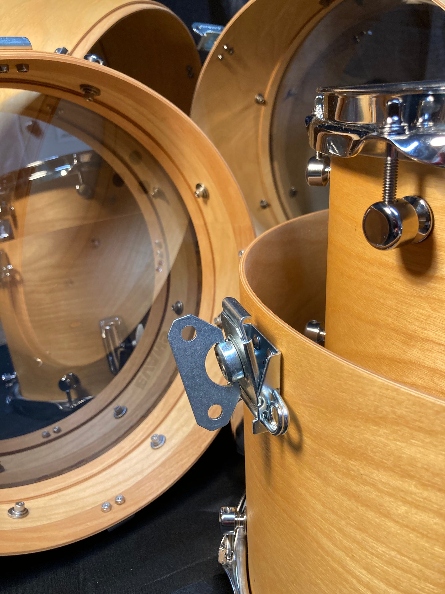 Compact portable nesting drums