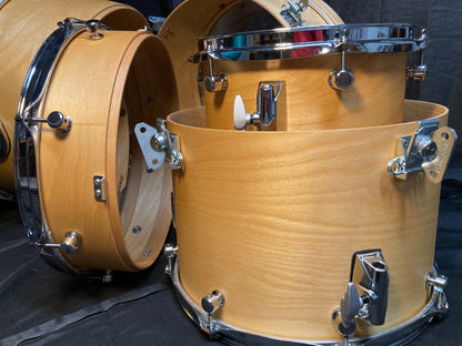 Compact portable nesting drums