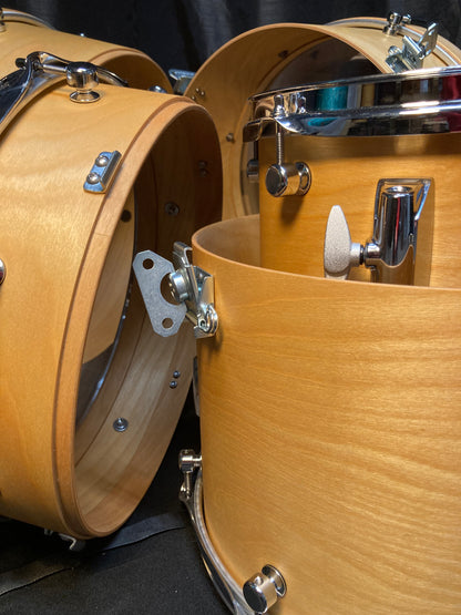 Compact portable nesting drums