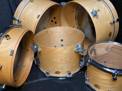 Compact portable nesting drums