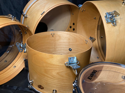 Compact portable nesting drums