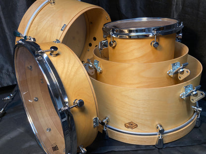 nesting portable travel drum set