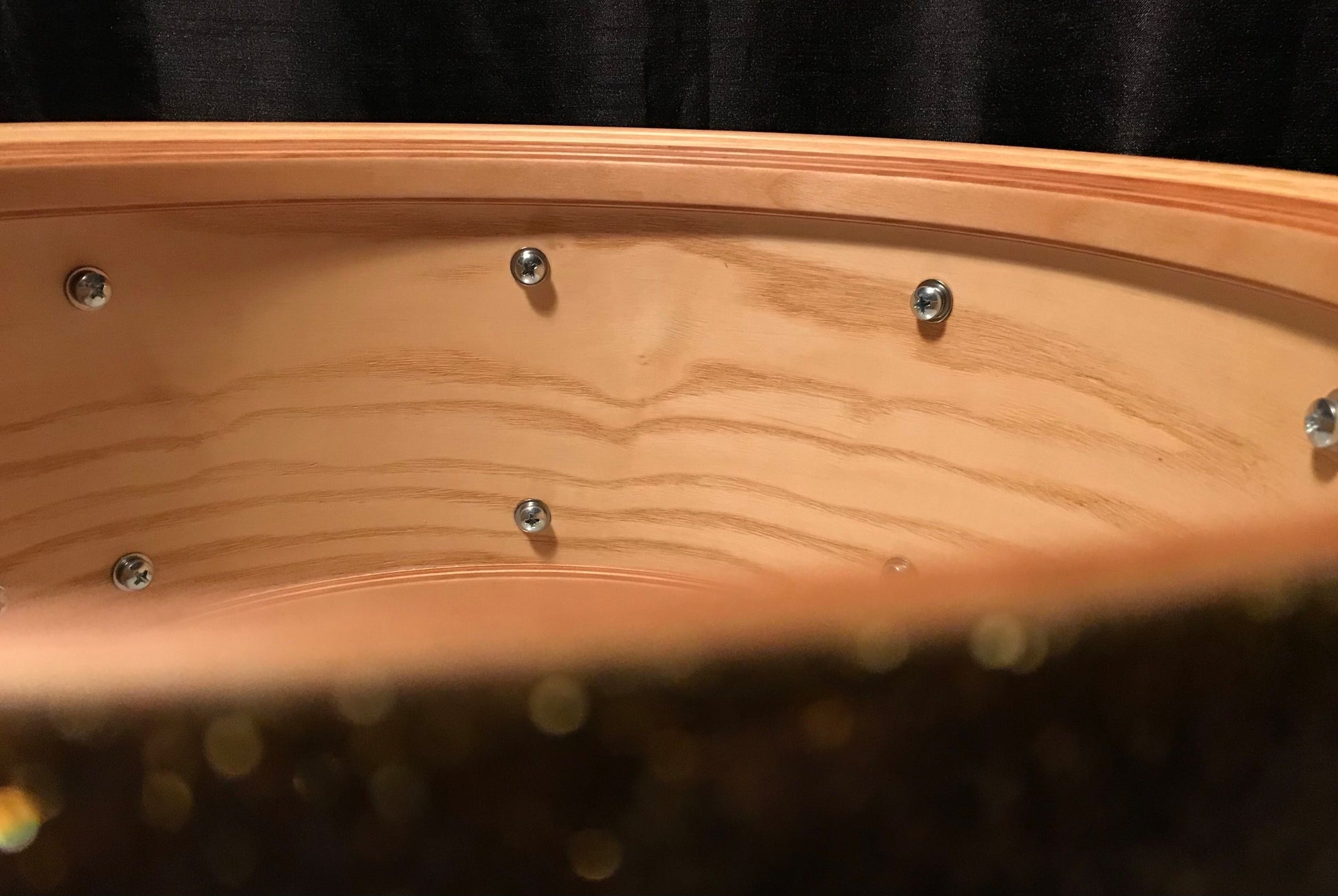 snare drum bearing edge 