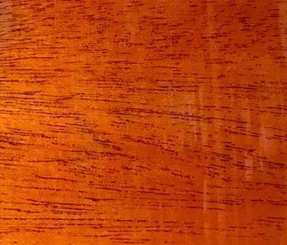 drum finish mahogany swatch