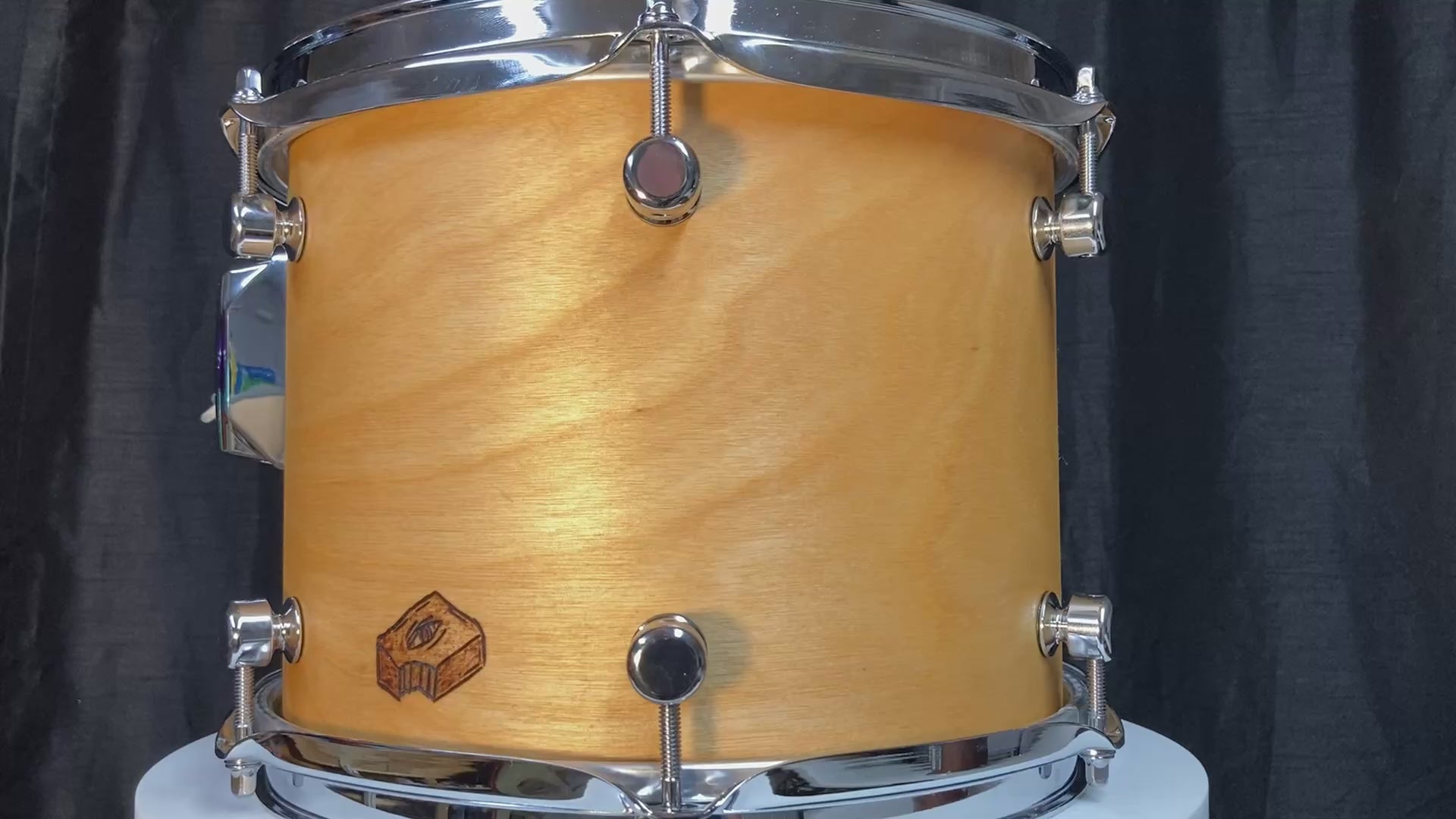 natural birch drum shell nesting drums