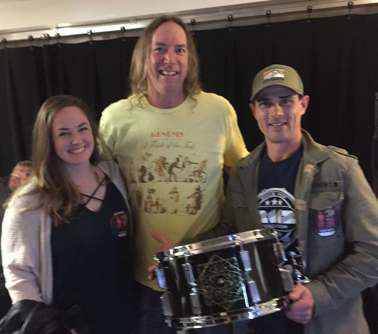 Danny Carey with Cameron Brown and Jackie Lyon