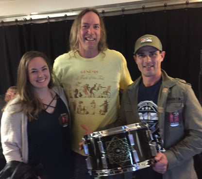 Danny Carey with Cameron Brown and Jackie Lyon