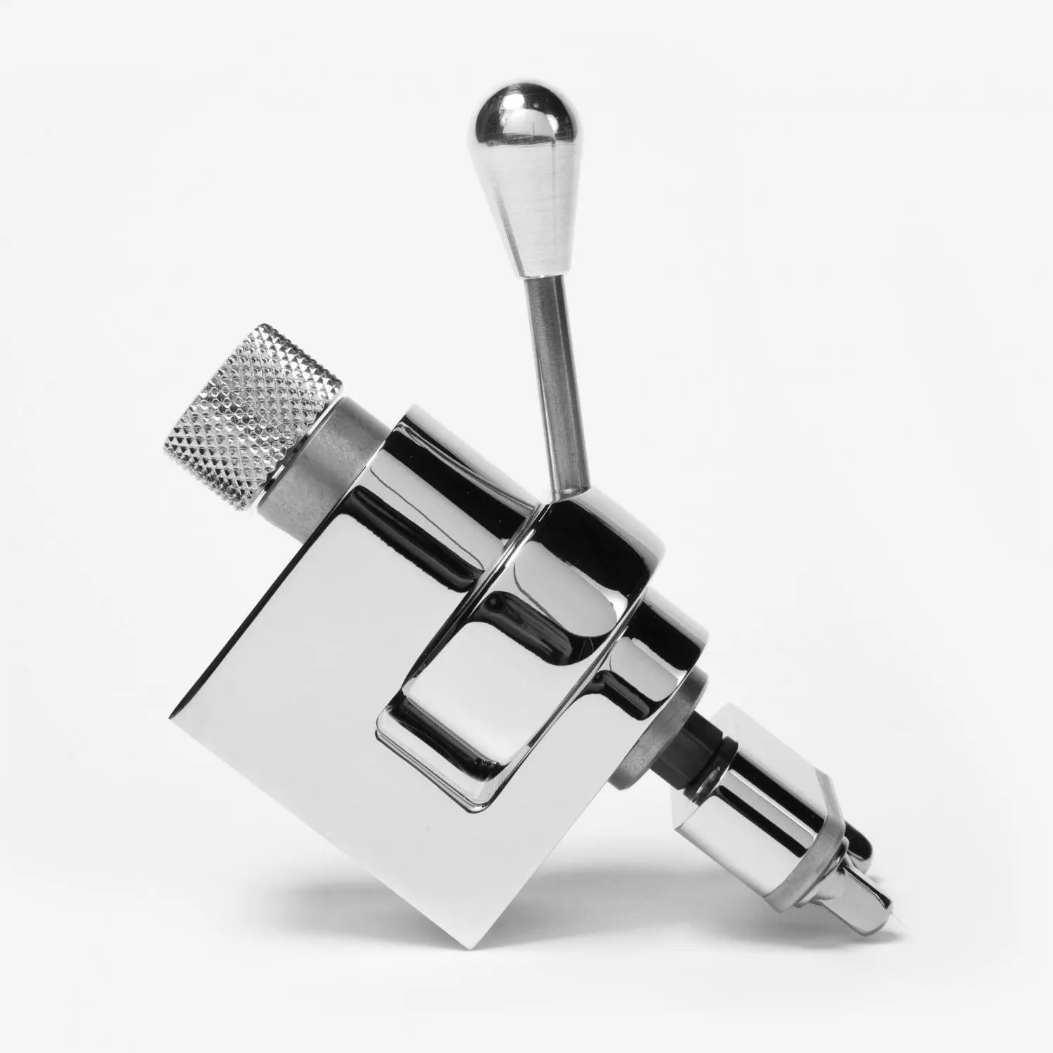 Trick Percussion Multi-position snare throw-off in chrome plating